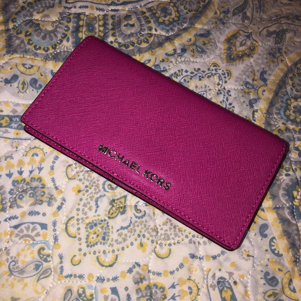 Pink Michael Kors Wallet